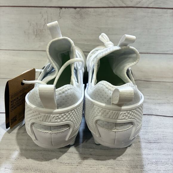 Nike Huarache 9 Elite Low LAX Mens Lacrosse Cleats White Sz.13 FD0089-101‎ - Picture 2 of 7